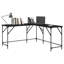 L-Shaped Metal Base Computer Desk-1111815560-1111815566