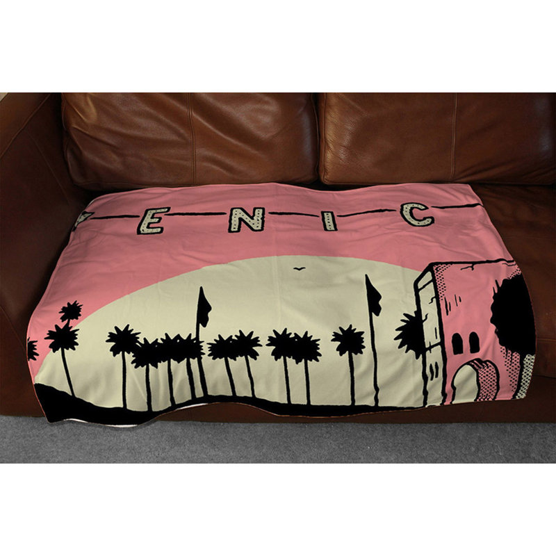 Couverture Venice Cali Sunset, 50 po x 60 po