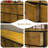 Retro Burlywood Solid Wood Sideboard