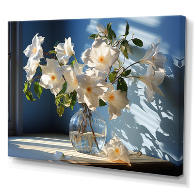 " Morning Glory Bouquet Vase I "