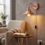 Plug-in Armed Sconce-1189557372