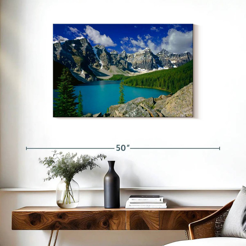 Alvord Enchanting Banff Landscape, H 24 po x l 36 po