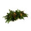 Holiday Arrangement with Evergreens, Pinecones and Pomegranates