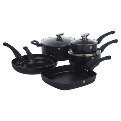 15 - Piece Non-Stick Aluminum Cookware Set