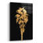  «Golden Palm Tree 1» par Alonzo Saunders, art mural en verre, 12 po x 16 po