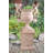 Angels Urn On Base  Stone Cast