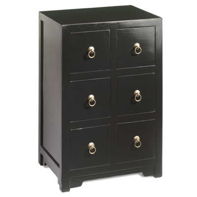 Hangzhou 45cm W Solid Wood Bedside Table