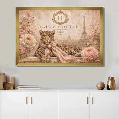 " Haute Couture Paris Leopard "