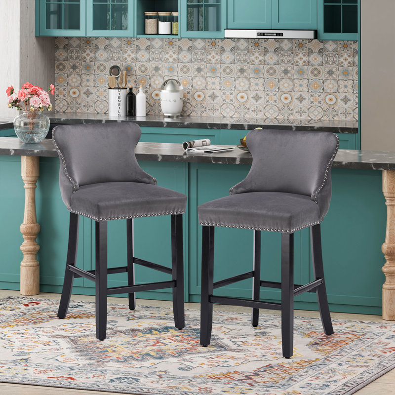 Tabouret Jaleeya, gris