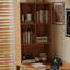 Bureau rectangulaire en bois massif brun-118231089