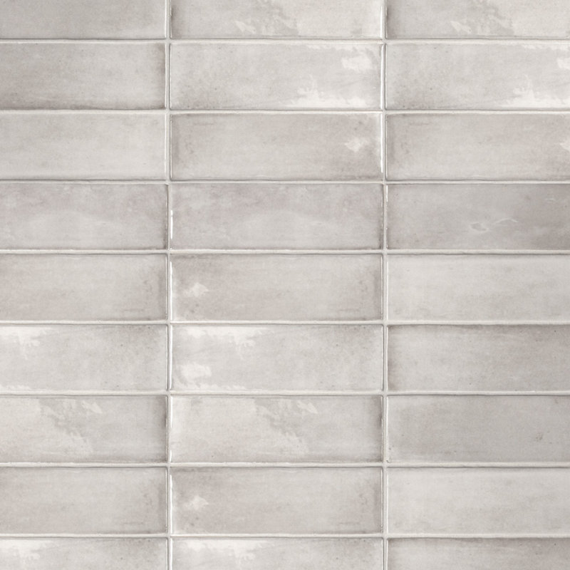 Carrelage mural en porcelaine Charm 2X6, Gris ambré