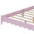 Retro Style Bed with Rectangular Headboard-100010923-100010922