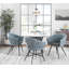 Chaise avec accoudoirs rembourrée Akiyah-966121891