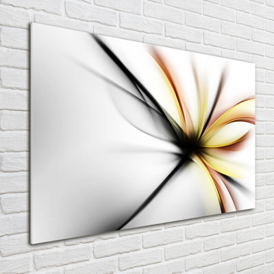 Flower Abstraction - Unframed Art Prints on Glass