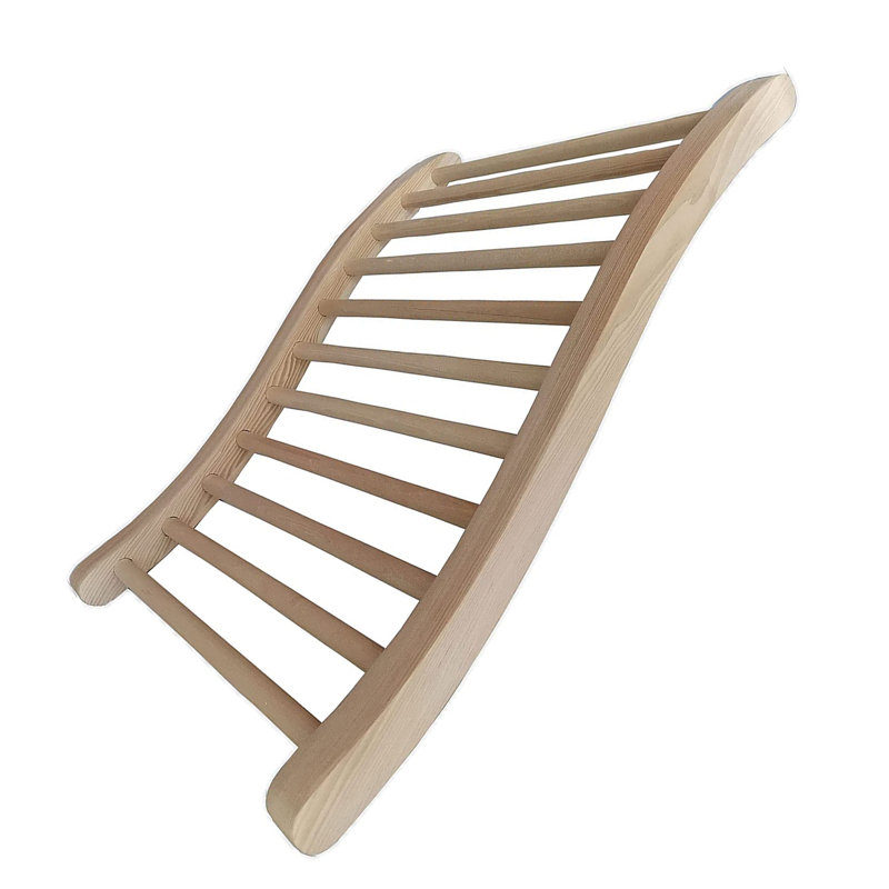 Pynsseu Hemlock Wood Water Resistant Backrest/Headrest, 20.5" H x 13" W