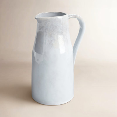 Lily Valley Stoneware Pitcher