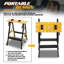 Établi réglable et pliable