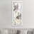 Dawn Iris by Carol Robinson - Floater Frame Panoramic Painting on Canvas-1144108761-1144108762