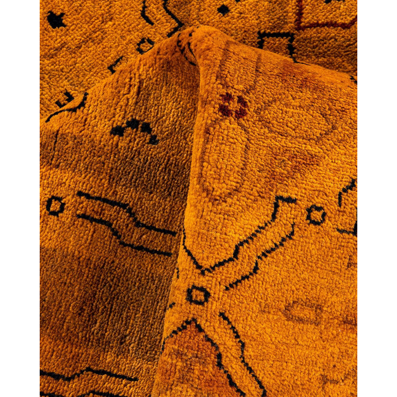 Doolish One-of-a-Kind 4' 2" X 6' 2" Hand Knotted Area Rug