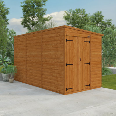 12x6w TigerFlex® Double Door Windowless Pent