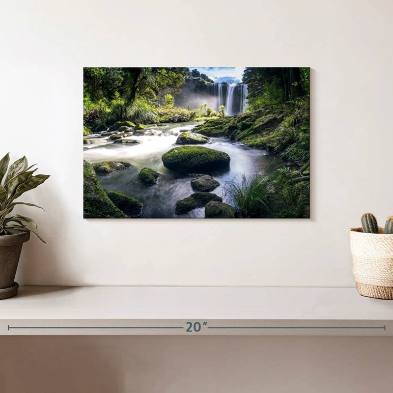 Waterfall In Forest
