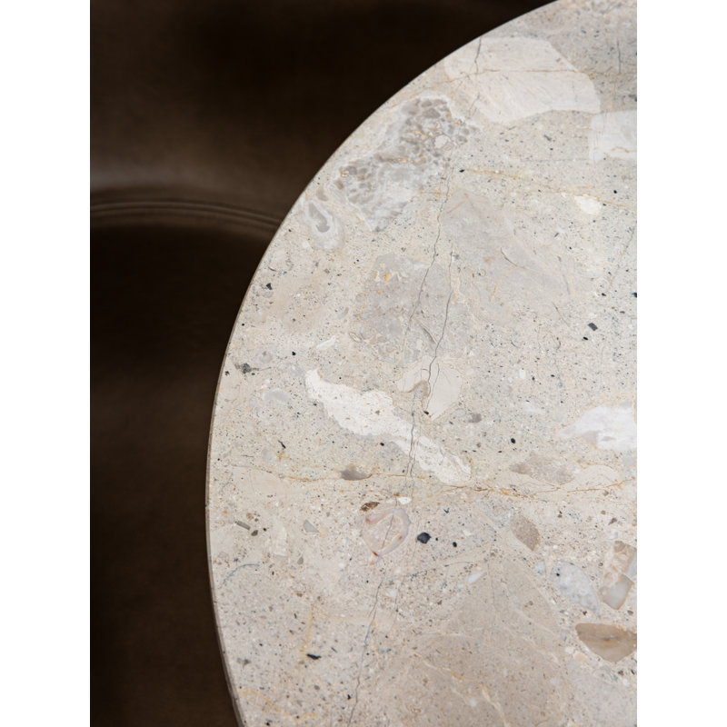 Harbour Round Dining Table, 31.5" W x 31.5" L, Under Standard Height, Sand Stone
