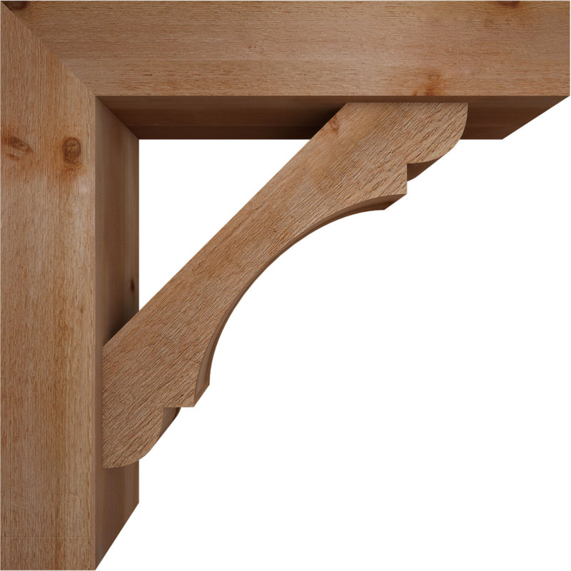 Support de bloc olympique avec entretoise décalée, 36 po x 36 po, Cèdre rouge occidental de l 8 po (scié brut)