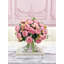 Arrangement de pivoines roses dans un vase-107283954