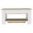 Austin 40" Wide Storage Table with 1 Extendable Shelf, 4 Legs and Lower Shelf-1660132494-1660132489