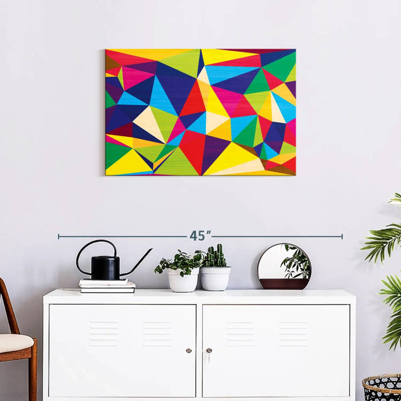 Avery Seamless Geometric Abstract V, 20" H x 30" W