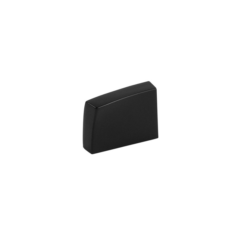 Oversized Flex Square Knob, Matte Black