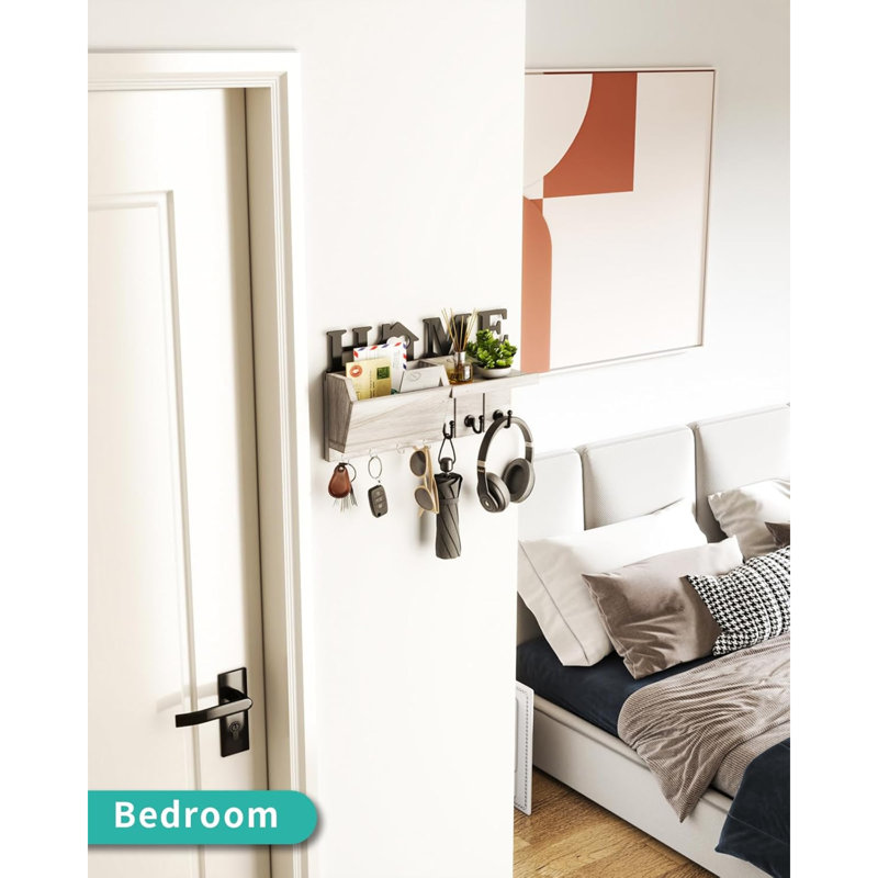 Mikkelson Wall Organizer, White