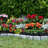 No-Dig Landscape Edging With Anchoring Spikes, 2.7 In Tall Decorative Stone-Look Garden Border, 15 Foot Kit