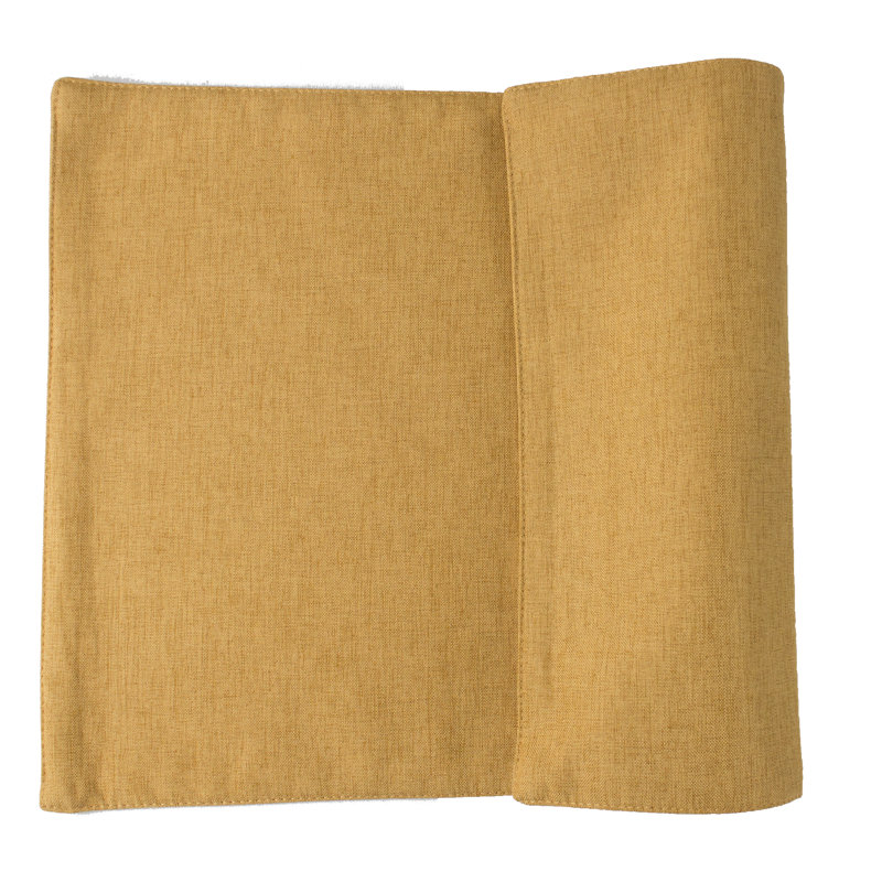 Polyester Rectangle Placemat, Mustard 