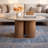 Dewy Round Marble Coffee Table