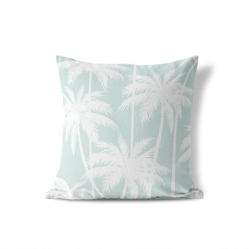 Palm Outdoor Pillow, 16"H x 16"W