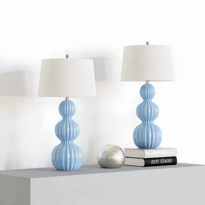 Lampe de table en céramique 28 po avec gradation à 3 voies Sabb