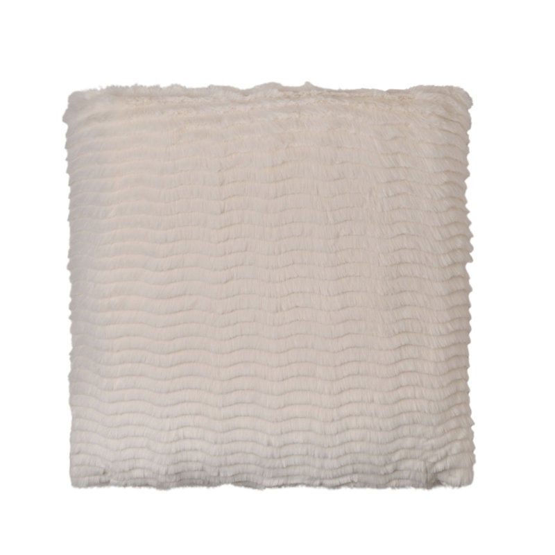 Ivory Square Throw Cushion