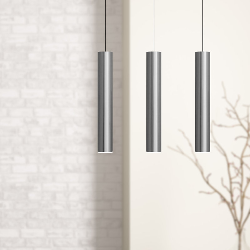Chambery 3 - Light Kitchen Island Pendant, Nickel