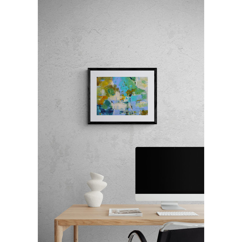Allure Print by Elizabeth Chapman, Black Framed Paper, 17.25" H x 21.25" W