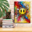 «Smiley Face» par Rey Klimt, art mural sur toile-1666832460