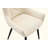 Dining Chairs Set Of 4, Faux Leather Dining Room Chair, Metal Kitchen Chairs With Mesh Texture And Sanded Legs, Flat Back Upholstered Chair (Set Of 4)-340001343-340001340