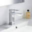 Robinet de salle de bain à un trou cubique avec ensemble de bonde optionnel-48024401-41659854