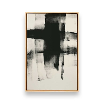 Charcoal Whisper I Canvas Print