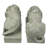 2 Piece Lions from the Vatican Figurines