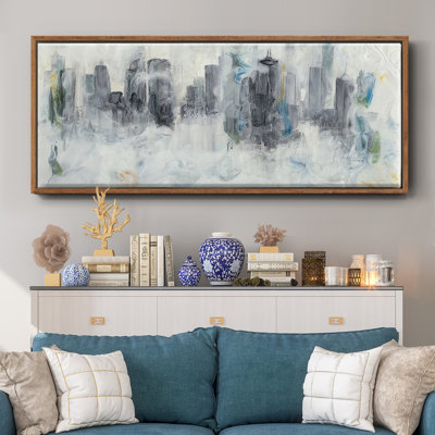 Unseen World I- Framed Canvas