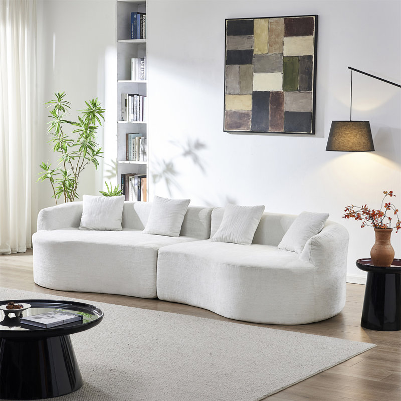 Canapé 111,11 po L, White