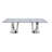 Belshin Contemporary Rectangular Glass Dining Table