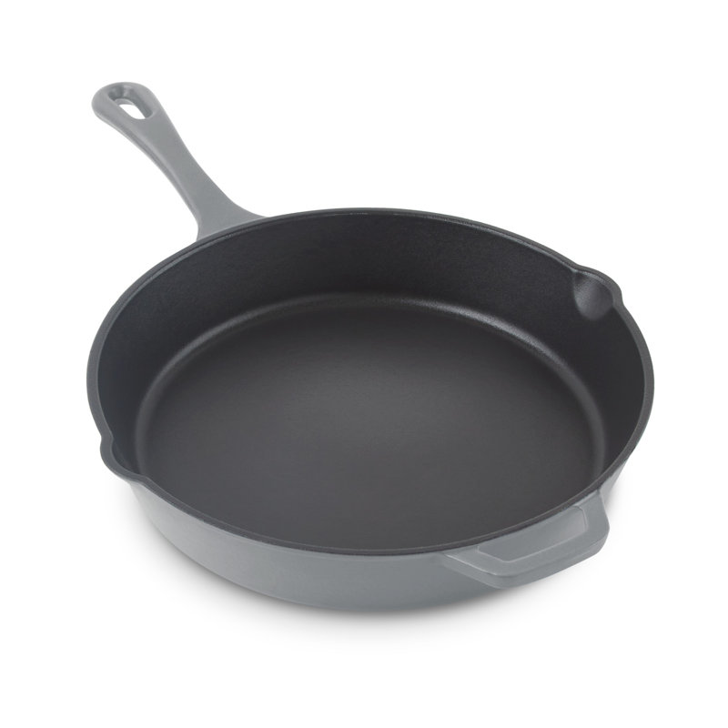 Poêle en fonte antiadhésive 11 po Zakarian by Dash, Gris