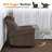 Power Recliner for Small Space, zero clearance recliner  Recliner for RV Living Room-977380794